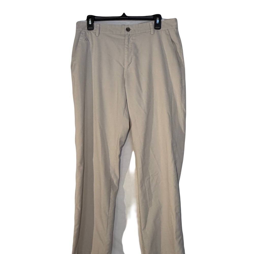 Adidas climalite Men's Khaki Beige Dress golf Pants size 32X32